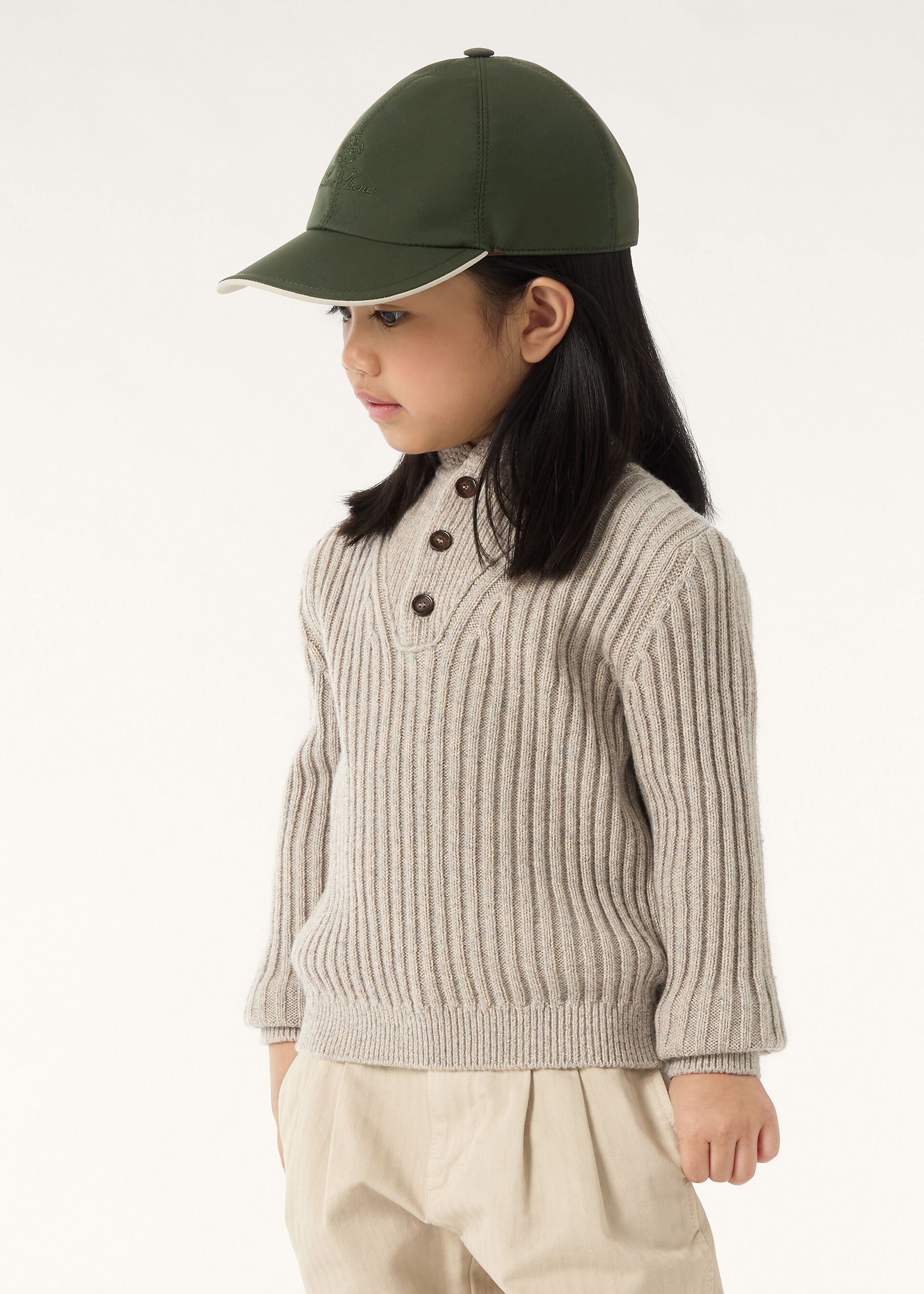 RAINDROP POLO SWEATER COTTON CASH GG 7