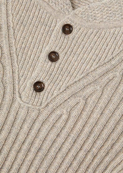 RAINDROP POLO SWEATER COTTON CASH GG 7