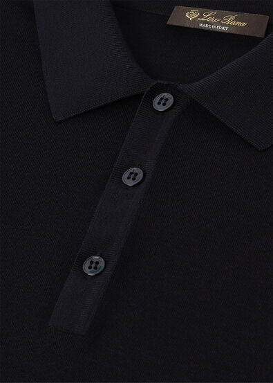 MAZZORBO POLO SILK COTTON RIB