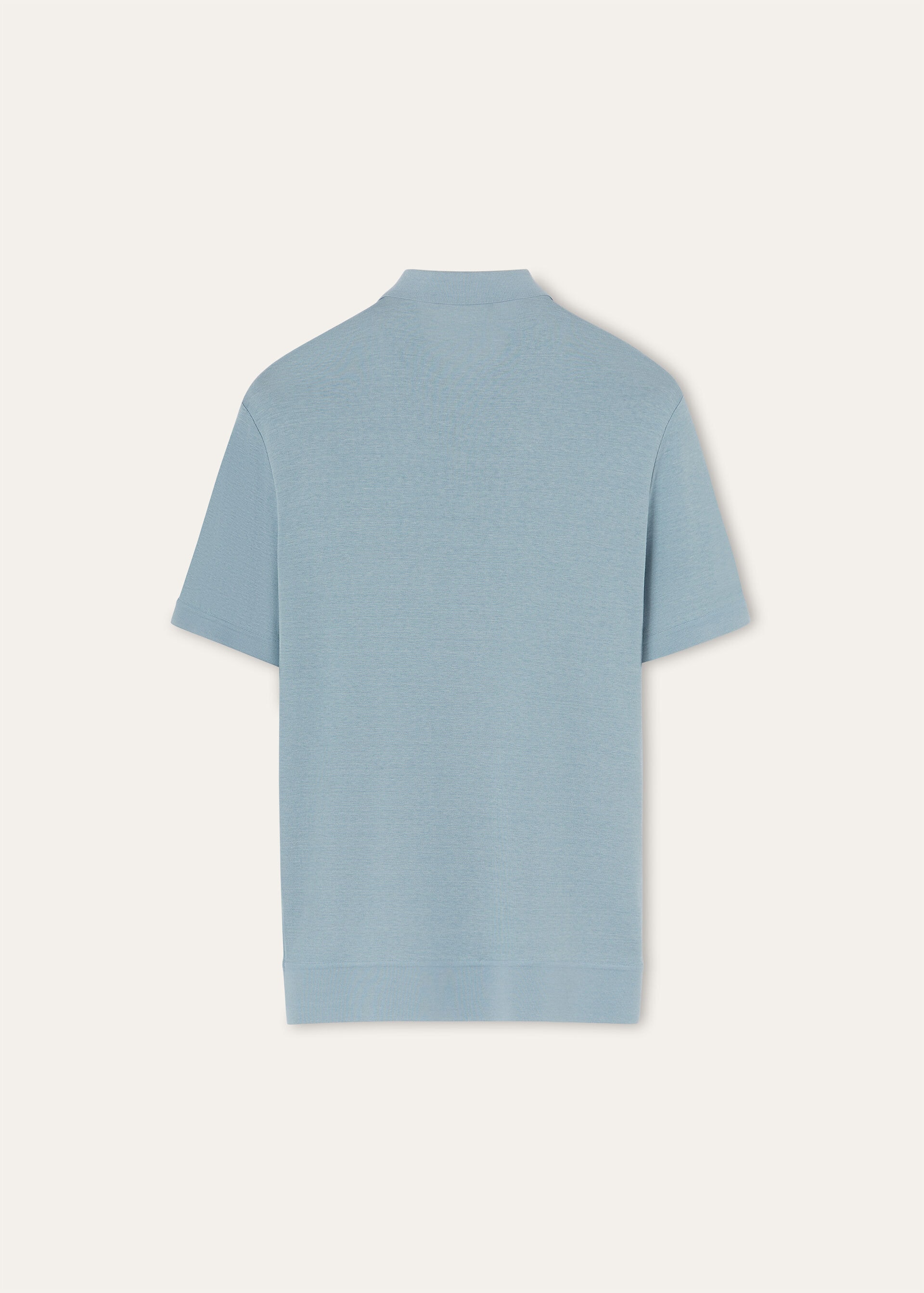 MAZZORBO POLO SILK COTTON RIB
