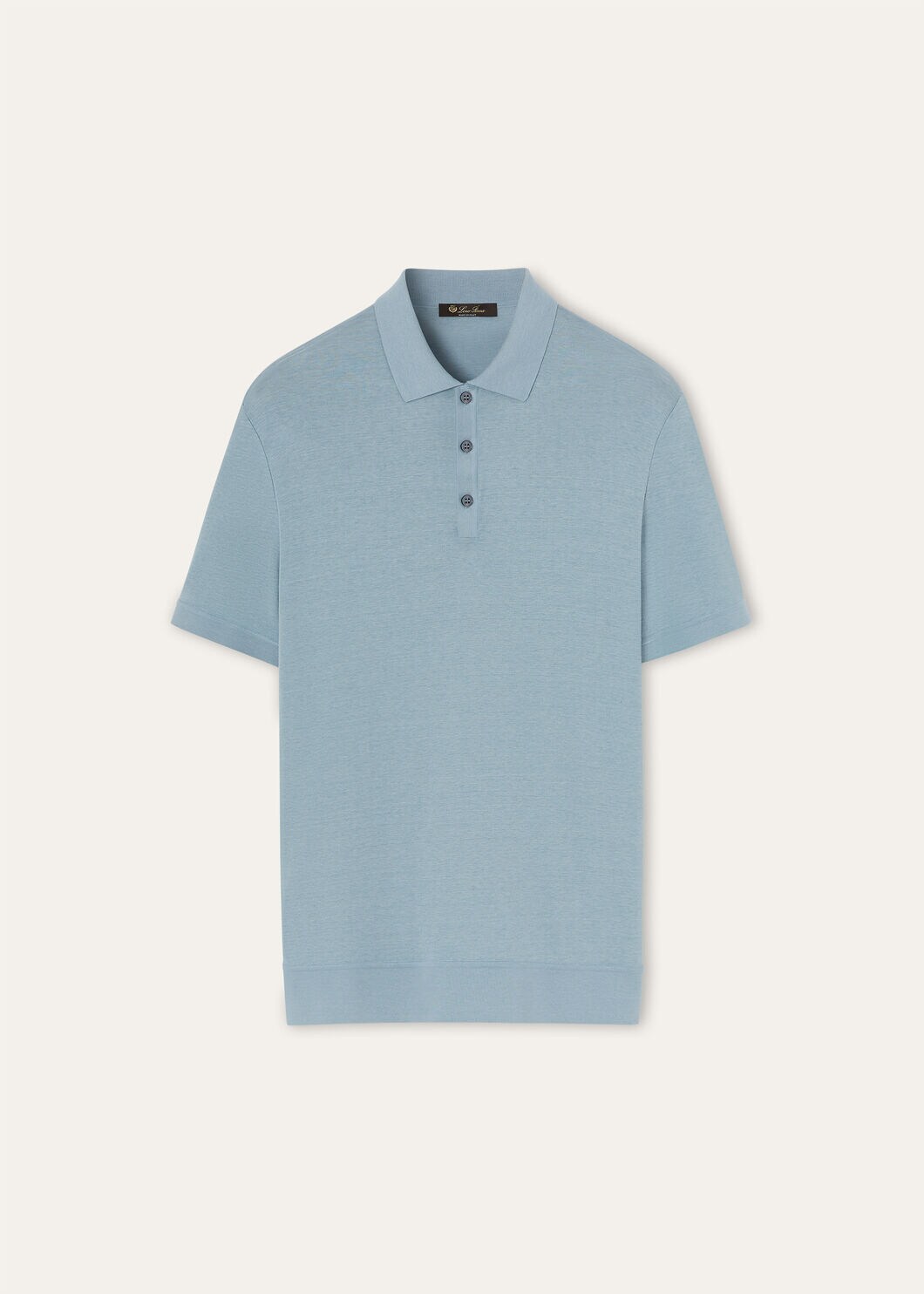 MAZZORBO POLO SILK COTTON RIB
