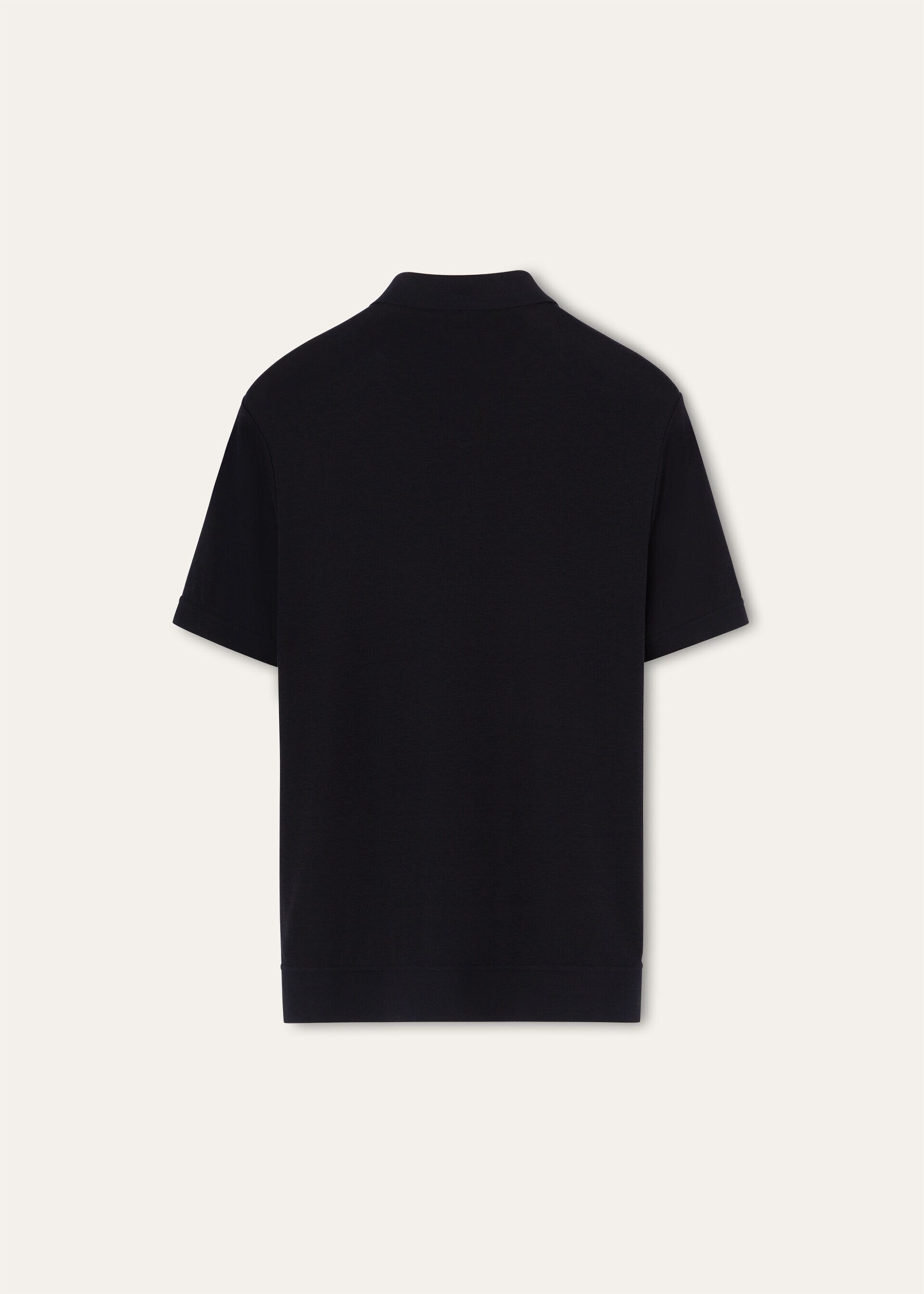MAZZORBO POLO SILK COTTON RIB