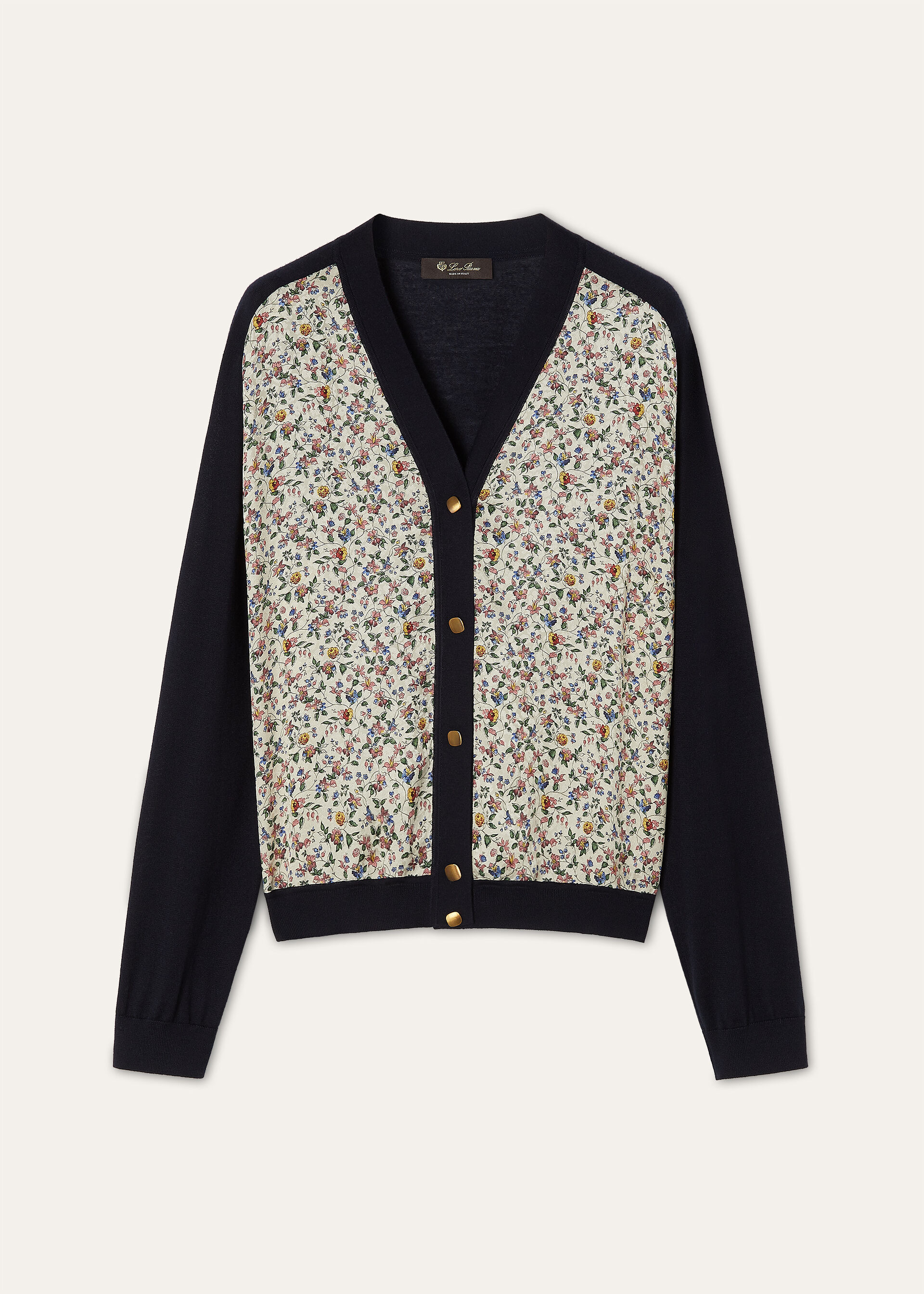 WHISPER SILK JCQ CARDIGAN SW. CASH SILK GG 18