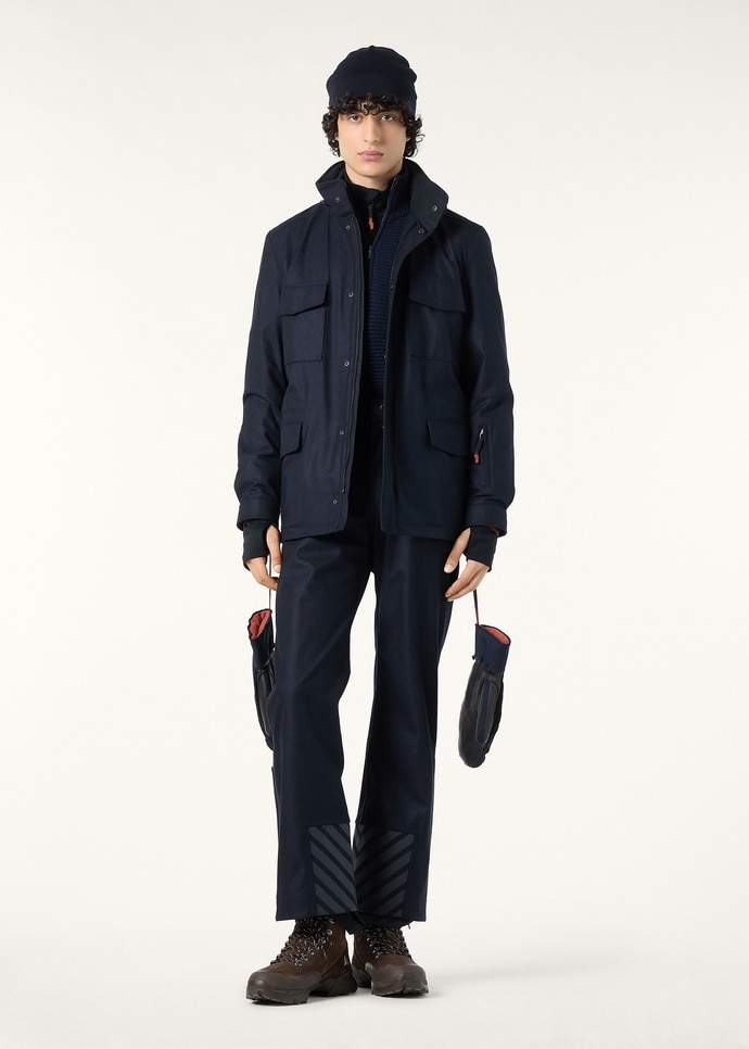 TRAVELLER SKI WOOL CASH MELANGE CLIMA SYSTEM_FAP8751_W1A3_1