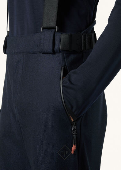 BRUSSON TROUSERS WOOL CASH MELANGE CLIMA SYSTEM 3L