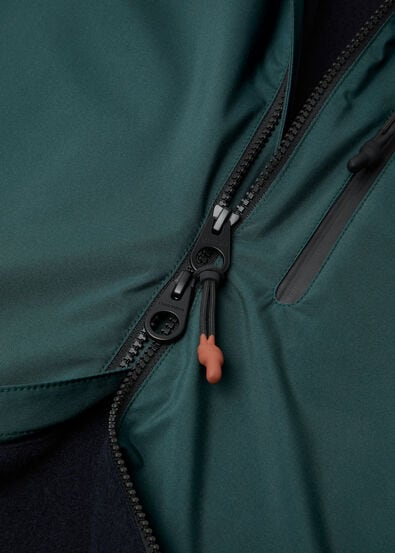 EILEN BOMBER WIND STRETCH STORM-JERSEY PILE CASH