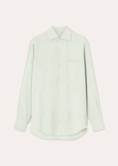ANDRE' SHIRT PORCELAIN SILK