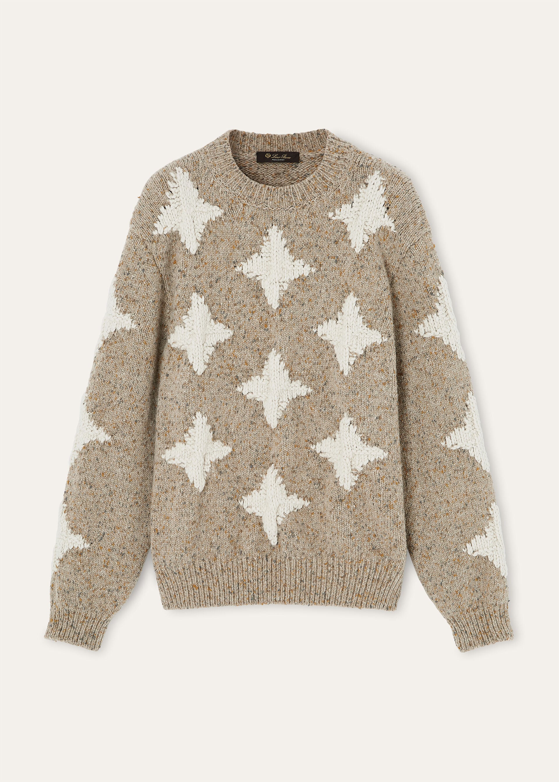 VAL THORENS CREWNECK SWEATER CASH WOOL GG 2.5