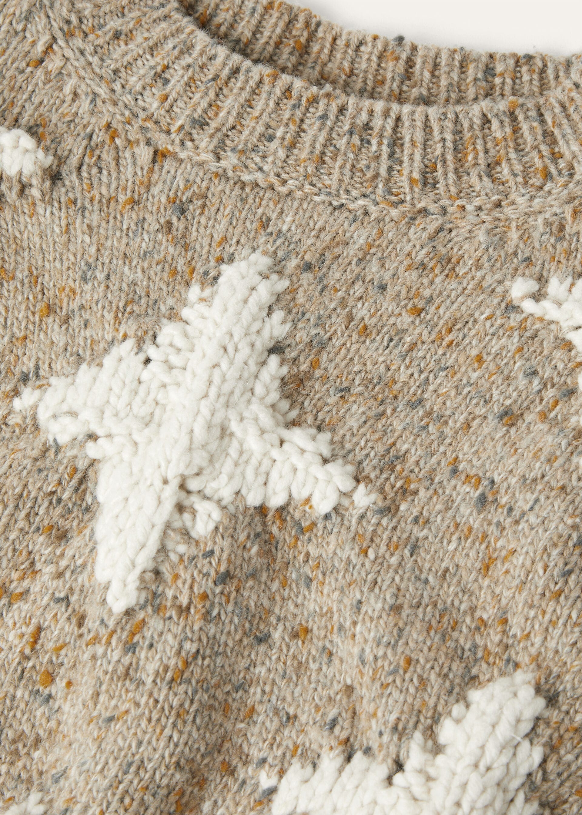 VAL THORENS CREWNECK SWEATER CASH WOOL GG 2.5