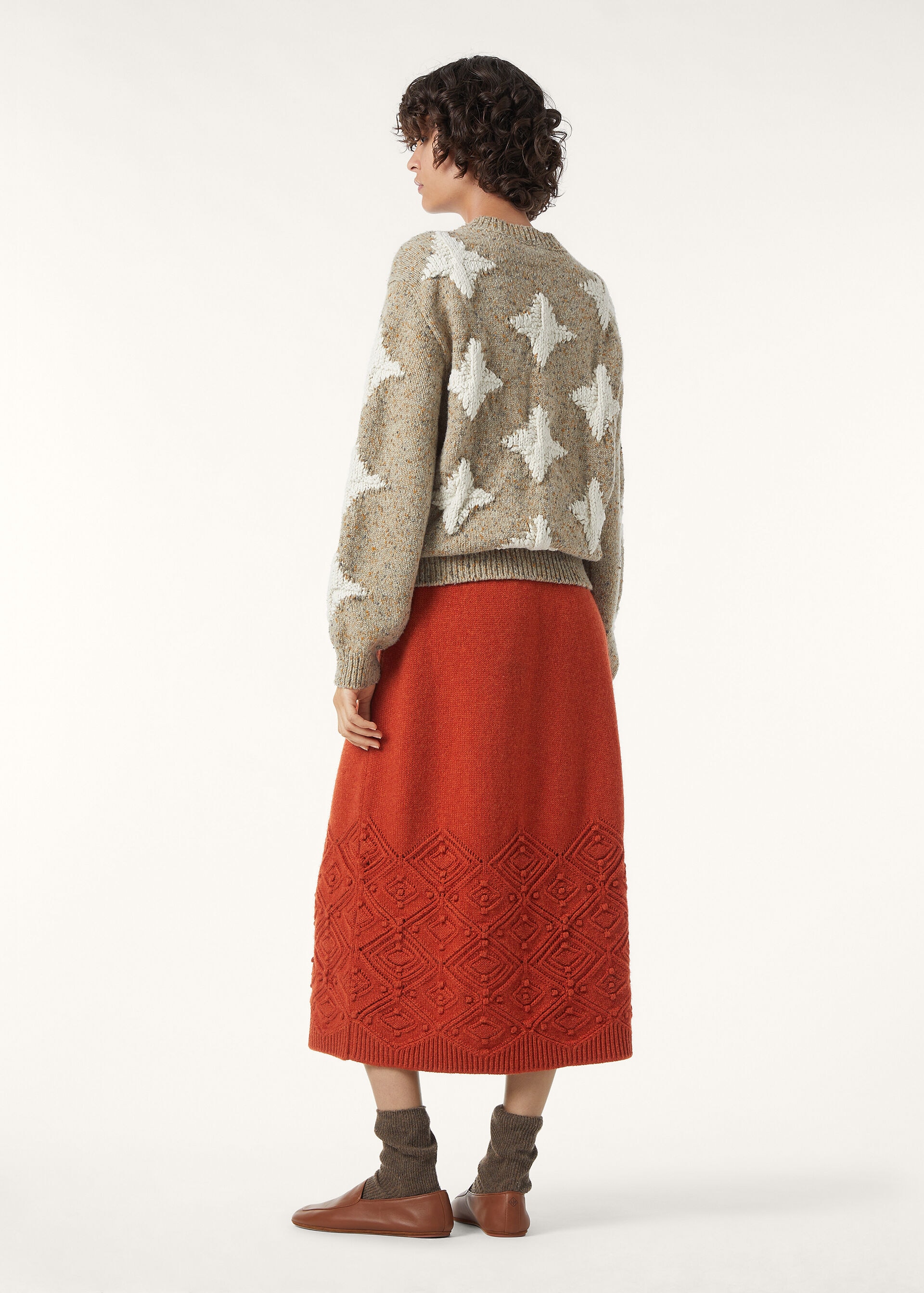 VAL THORENS CREWNECK SWEATER CASH WOOL GG 2.5