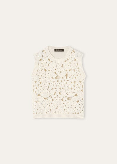 WINTER GARDEN GILET CASH COTTON GG 5
