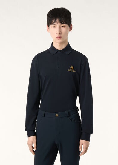 AZEGLIO LS POLO COMFORT PIQUE COTTON