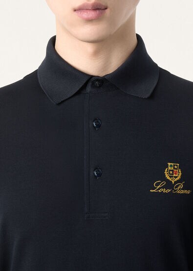 AZEGLIO LS POLO COMFORT PIQUE COTTON