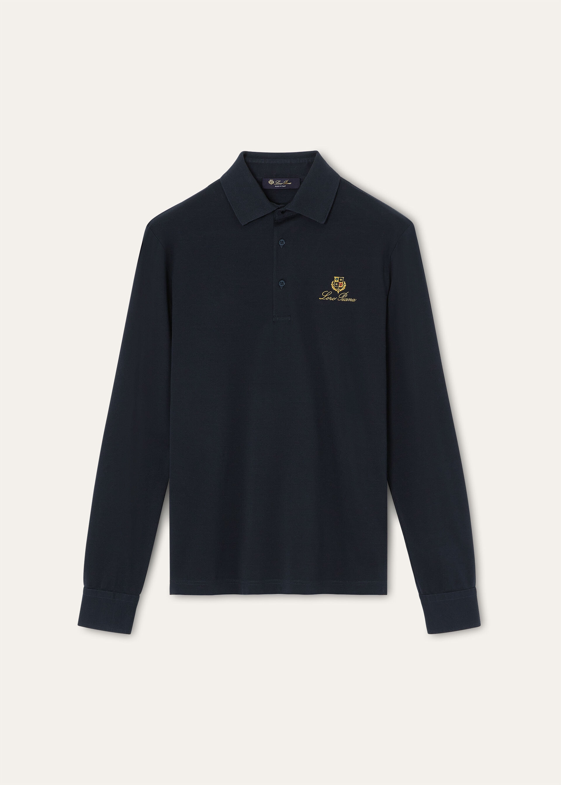 AZEGLIO LS POLO COMFORT PIQUE COTTON