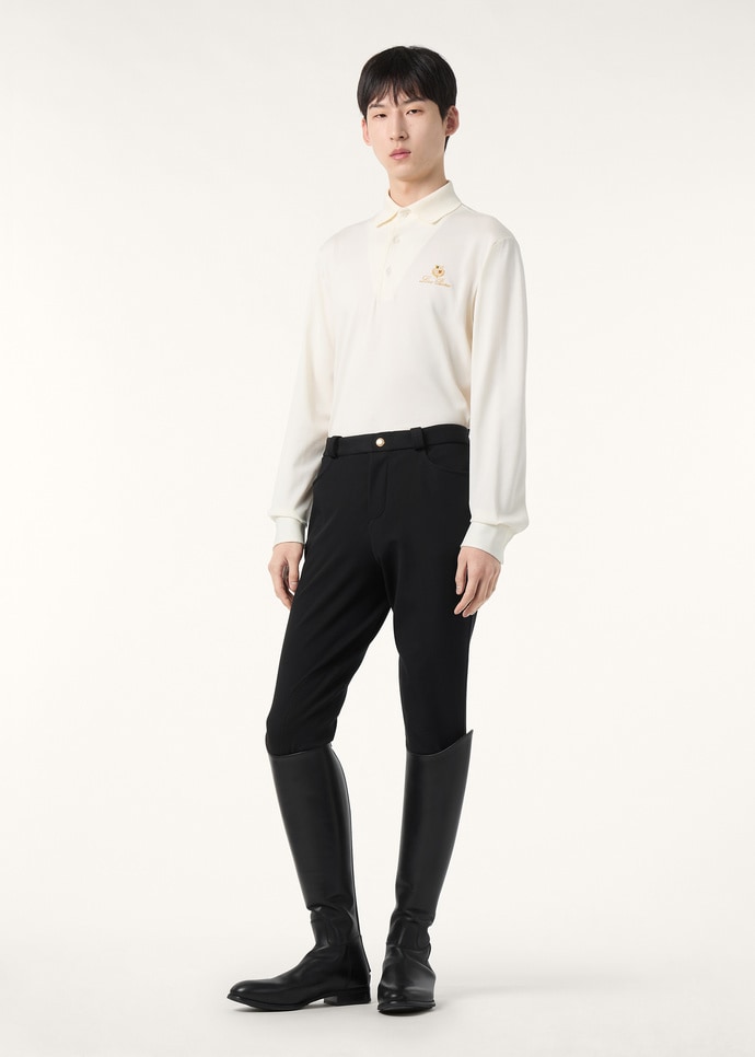 AZEGLIO LS POLO COMFORT PIQUE COTTON_FAP8890_1000_1