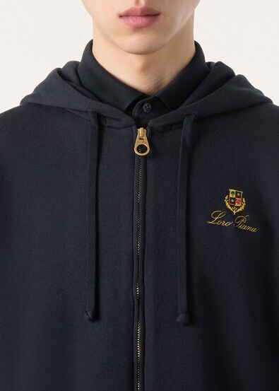 CERONDA HODEED BOMBER LUXURY FLEECE