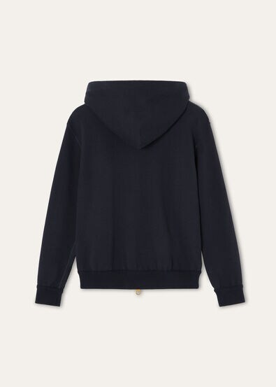 CERONDA HODEED BOMBER LUXURY FLEECE