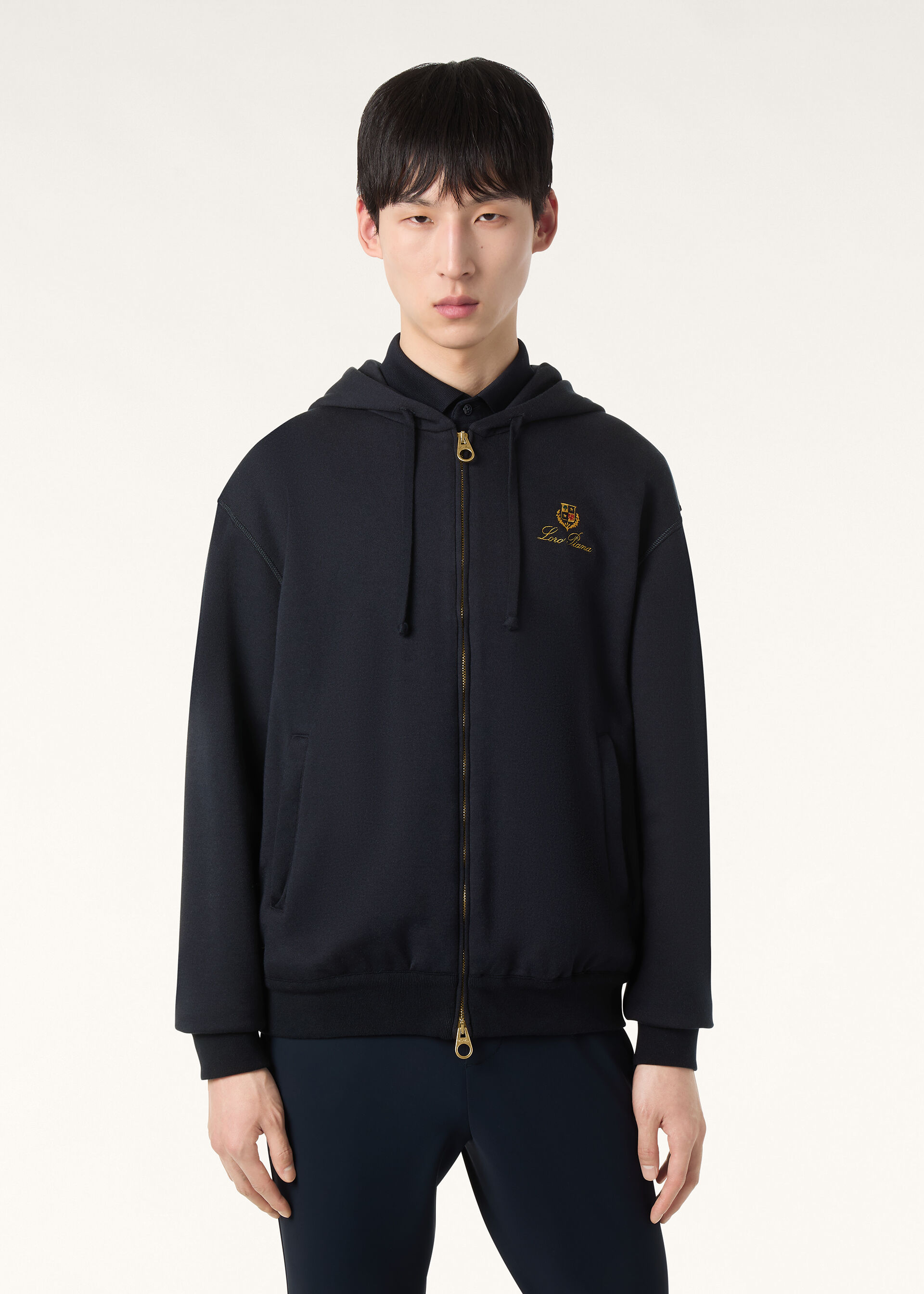 CERONDA HODEED BOMBER LUXURY FLEECE