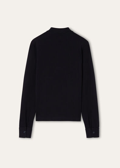 AZEGLIO POLO LS COMFORT PIQUE COTTON