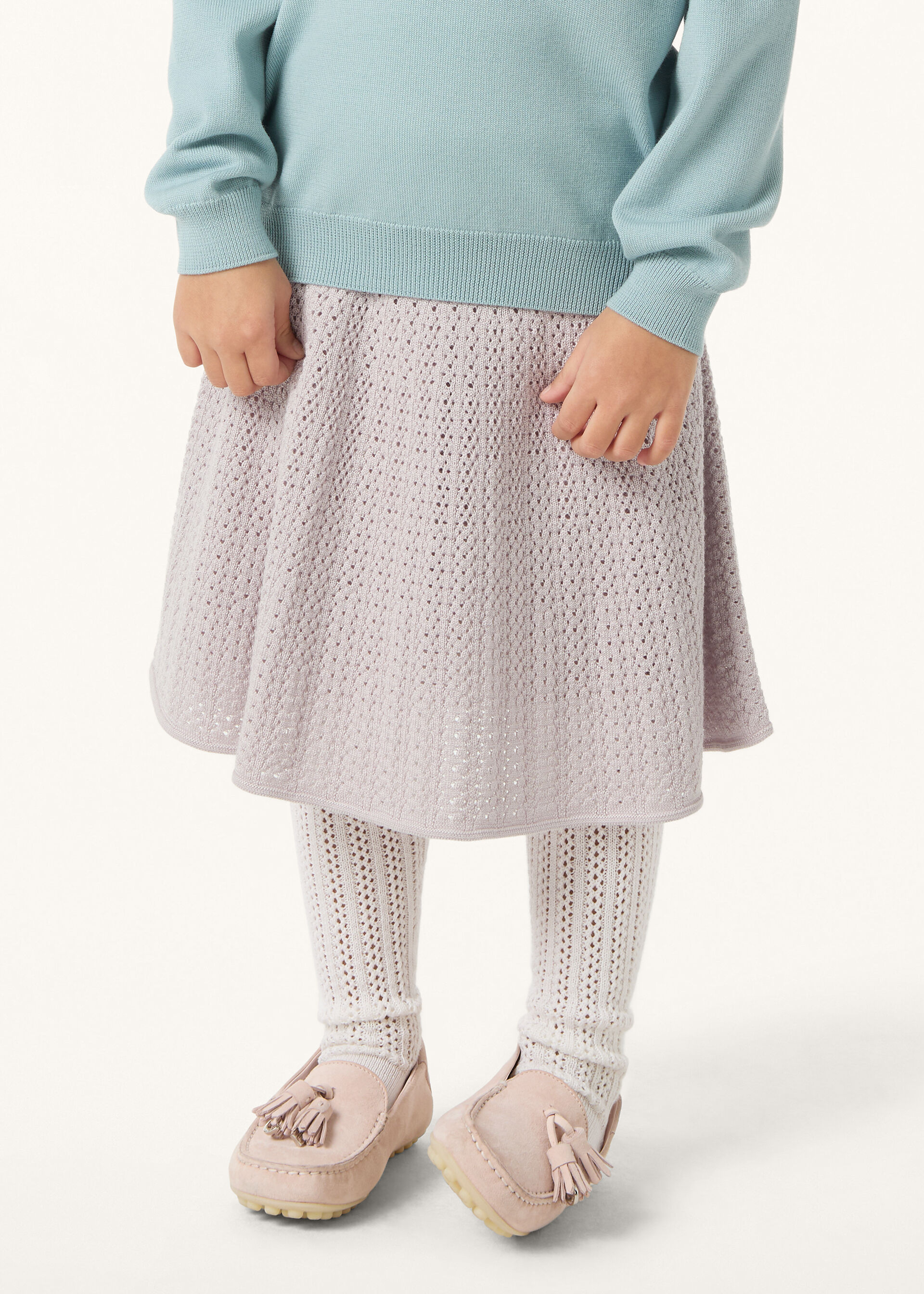 CHERIE SKIRT WOOL SILK CASH GG 14