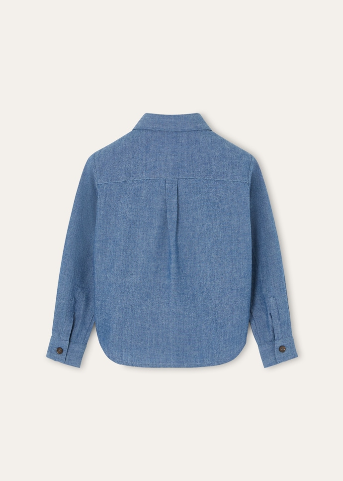 BILL SHIRT OKAYAMA CHAMBRAY_FAP8933_W0SU_5