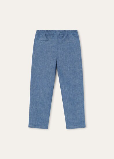 MARKUS PANTS OKAYAMA CHAMBRAY