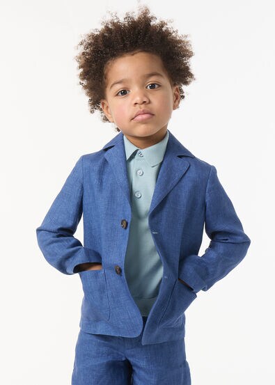 CARLTON JACKET LINEN MELANGE