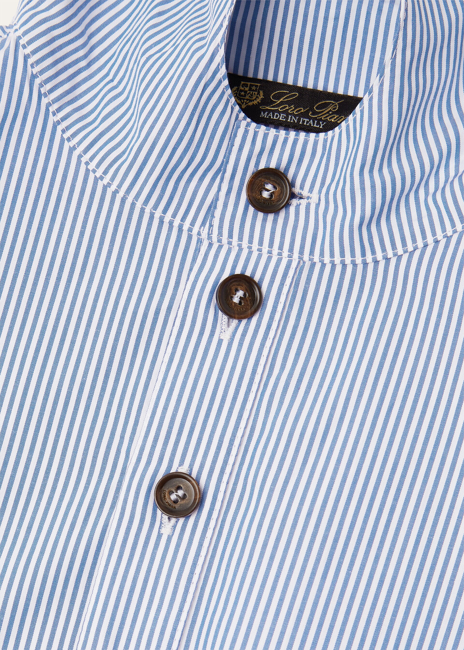 HAROLD SHIRT MULTISTRIPES COTTON