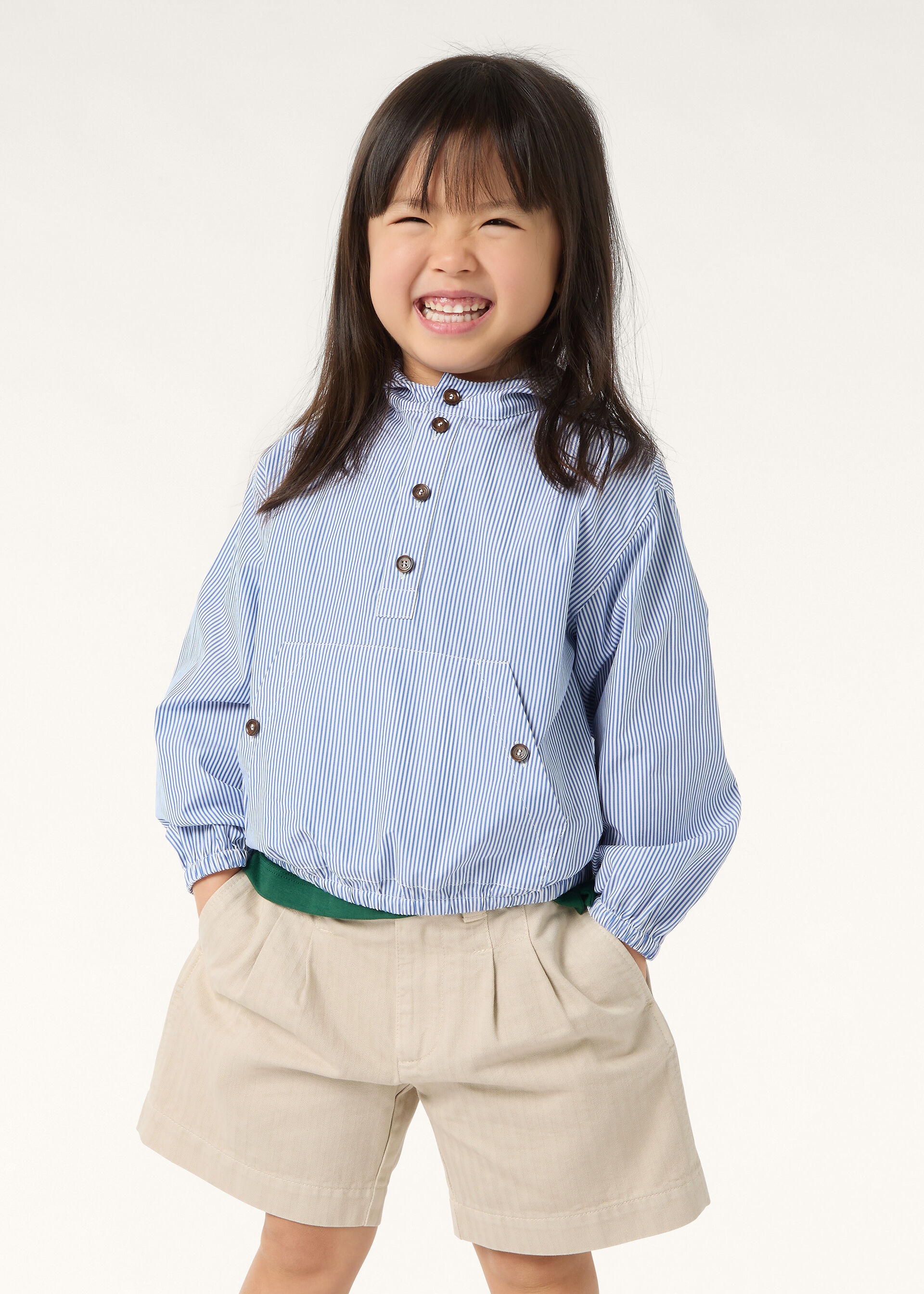 HAROLD SHIRT MULTISTRIPES COTTON