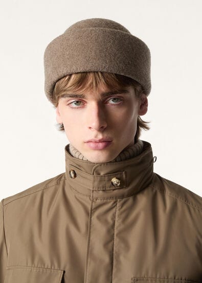 PABLO BEANIE BRUSHED PECORA NERA  MY FELT