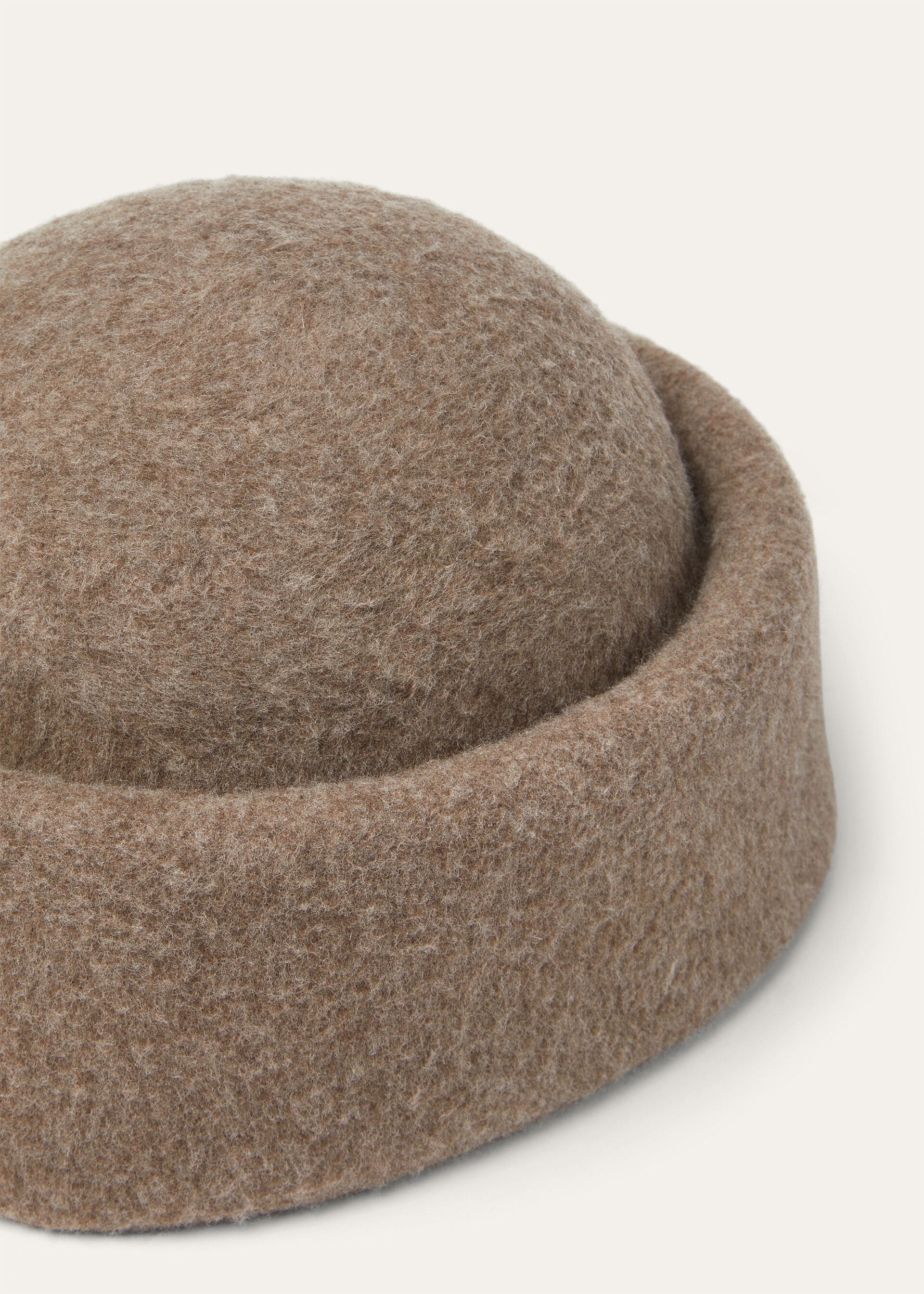 PABLO BEANIE BRUSHED PECORA NERA  MY FELT