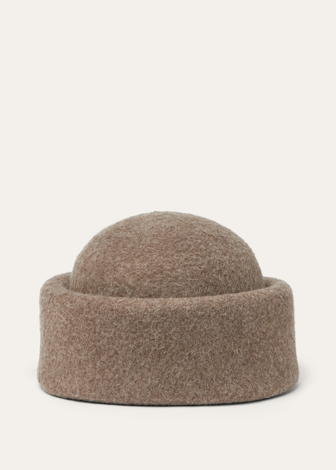 PABLO BEANIE BRUSHED PECORA NERA  MY FELT_FAP8954_H06H_2
