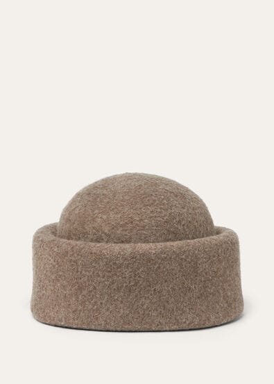 PABLO BEANIE BRUSHED PECORA NERA  MY FELT