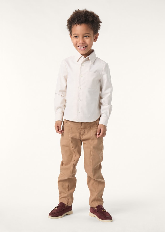 ANDRE' KID SHIRT OXFORD COTTON_FAP8996_D0KY_1