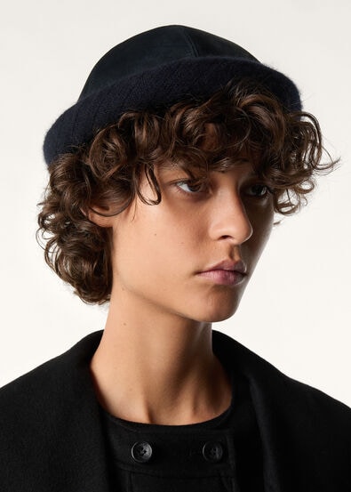 VALERIA BEANIE CASH SUEDE