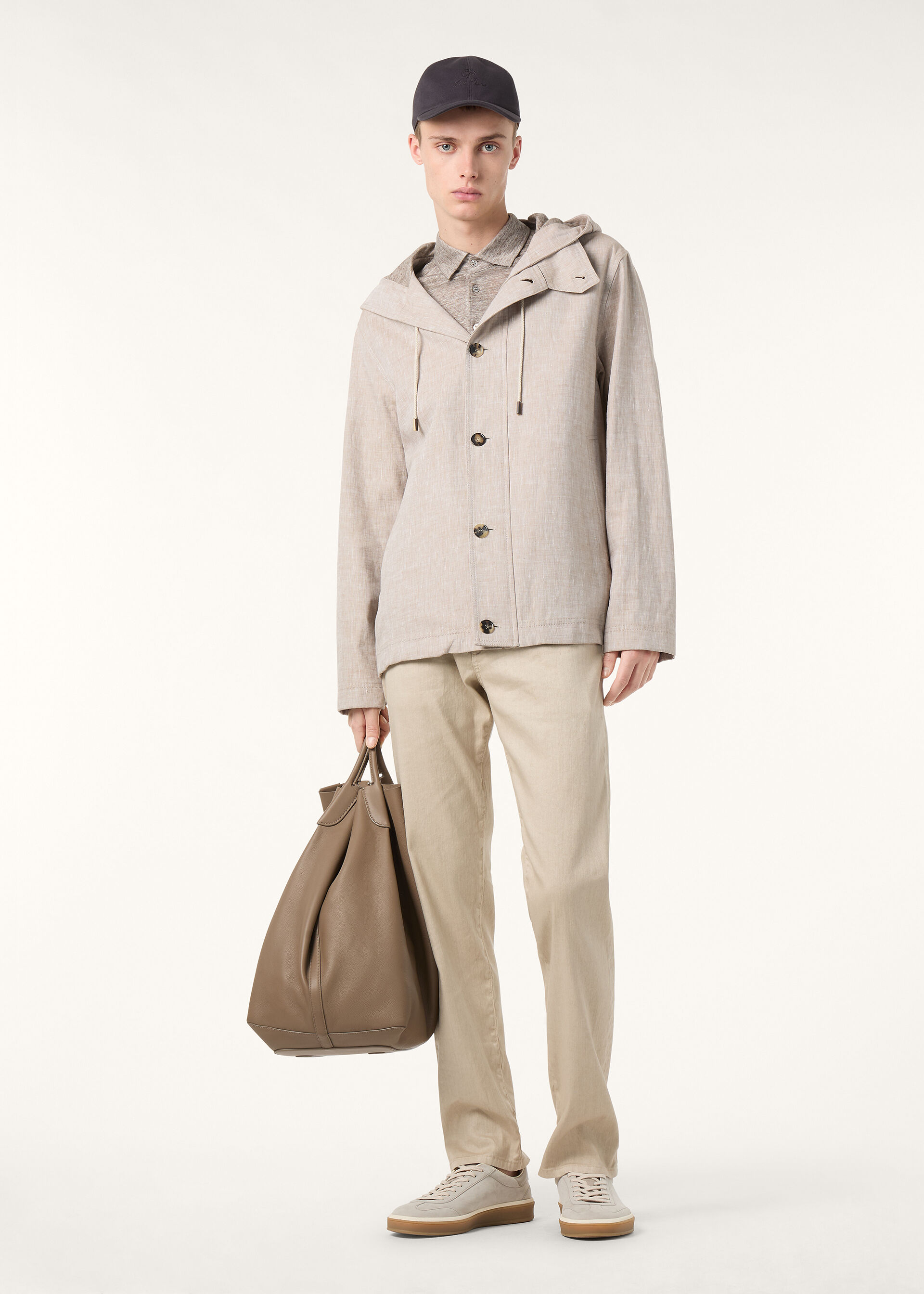 BLAN BLOUSON BONDED SOLAIRE RAIN