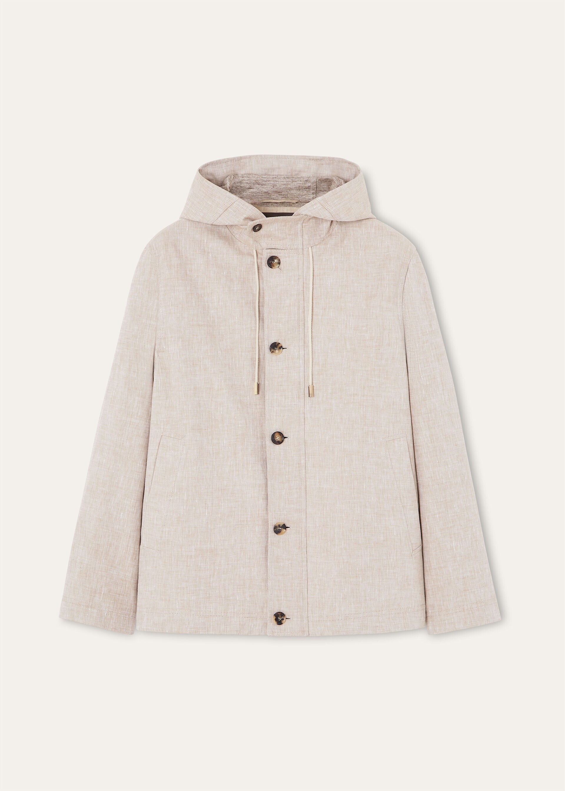 BLAN BLOUSON BONDED SOLAIRE RAIN