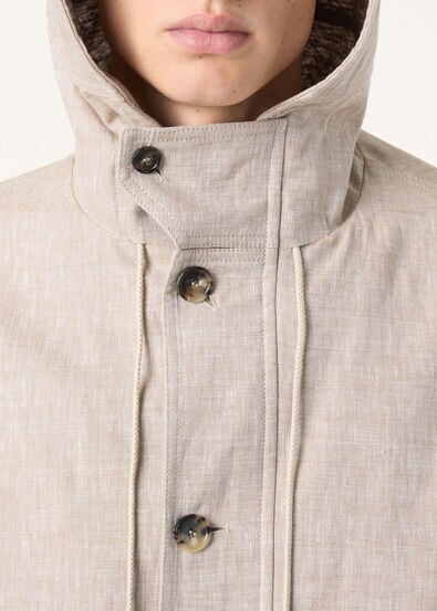 BLAN BLOUSON BONDED SOLAIRE RAIN