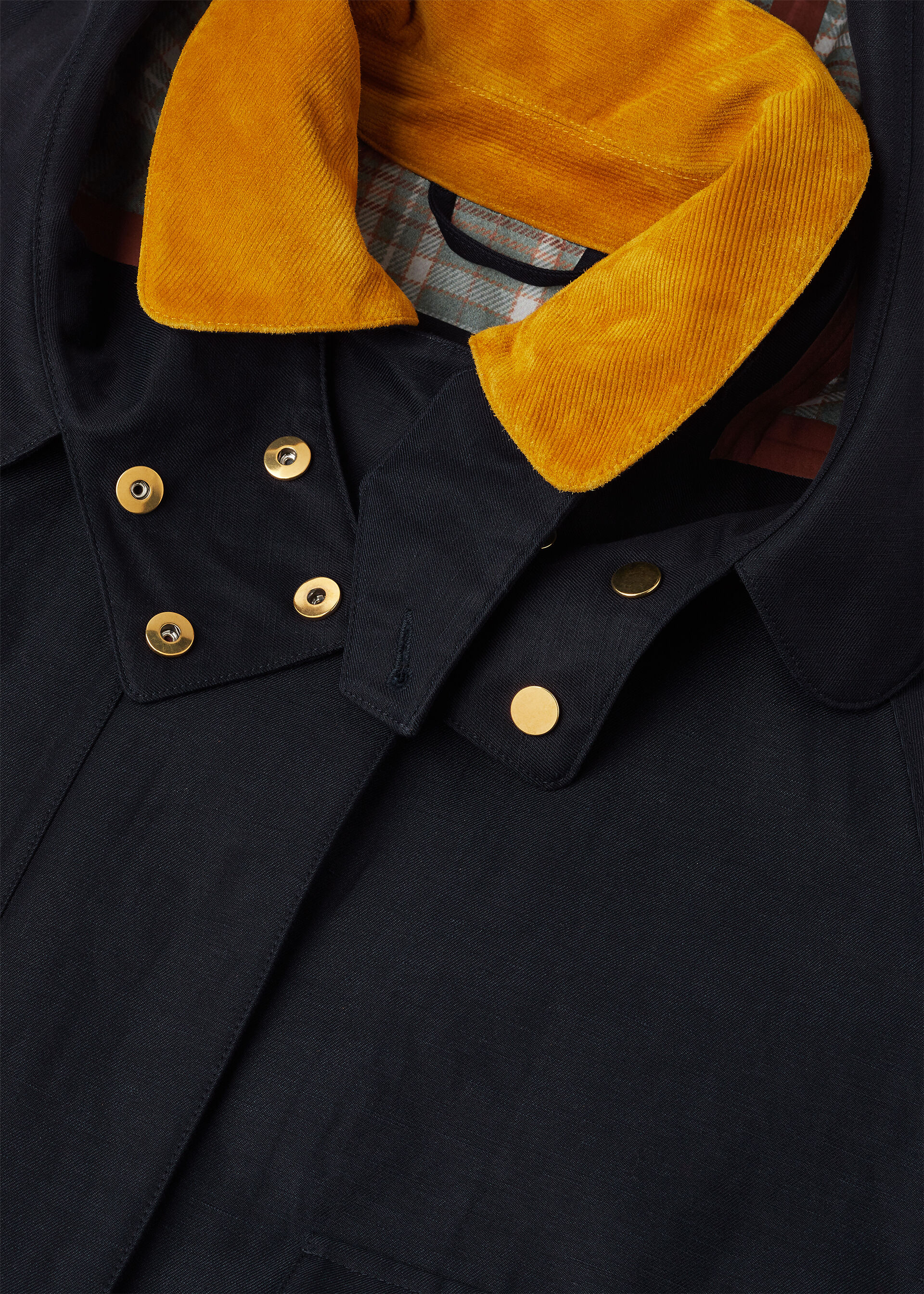 HORSEY SHORT LINEN SILK 3L LORO CLAN STORM