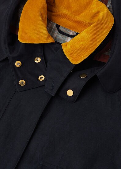 HORSEY SHORT LINEN SILK 3L LORO CLAN STORM