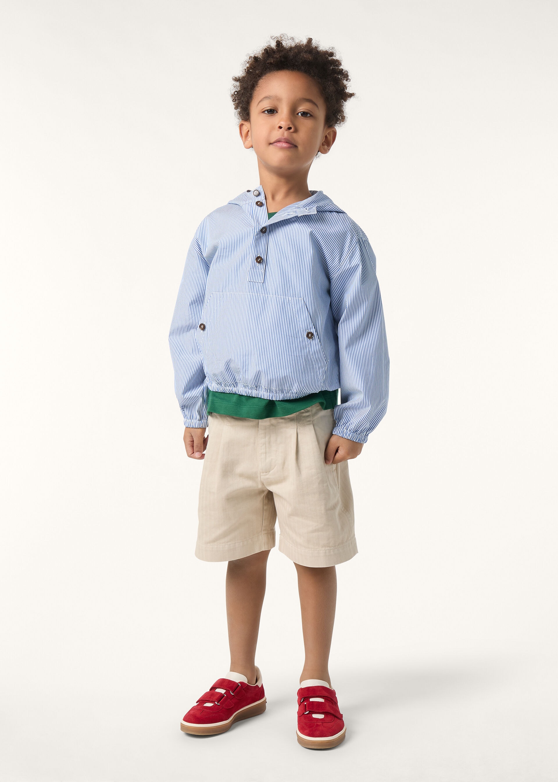 JAKES BERMUDA MINI CHEVRON