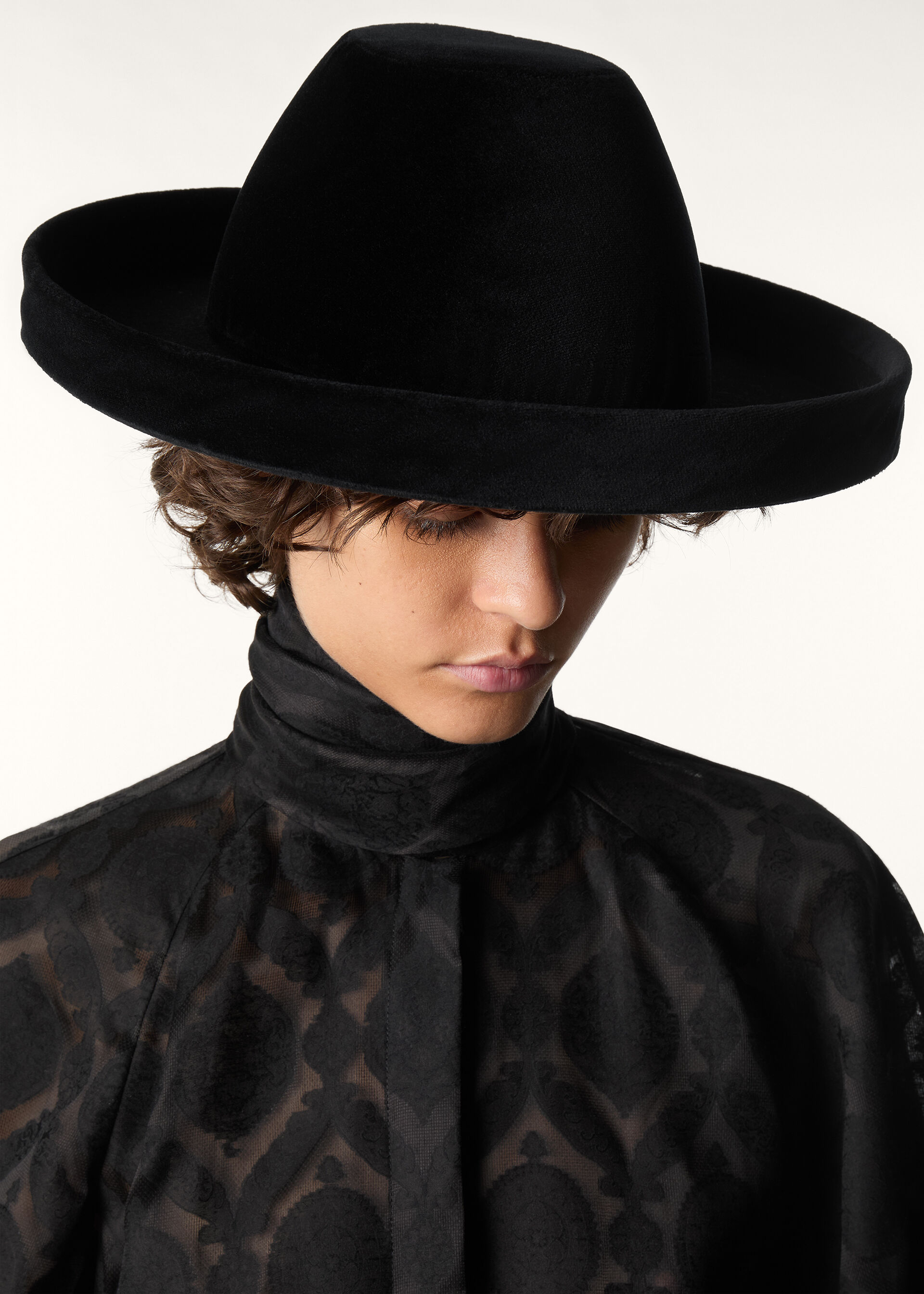 ROSALIA HAT MY FELT COTTON VELVET