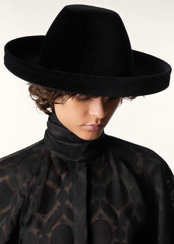 ROSALIA HAT MY FELT COTTON VELVET_FAP9148_8000_1