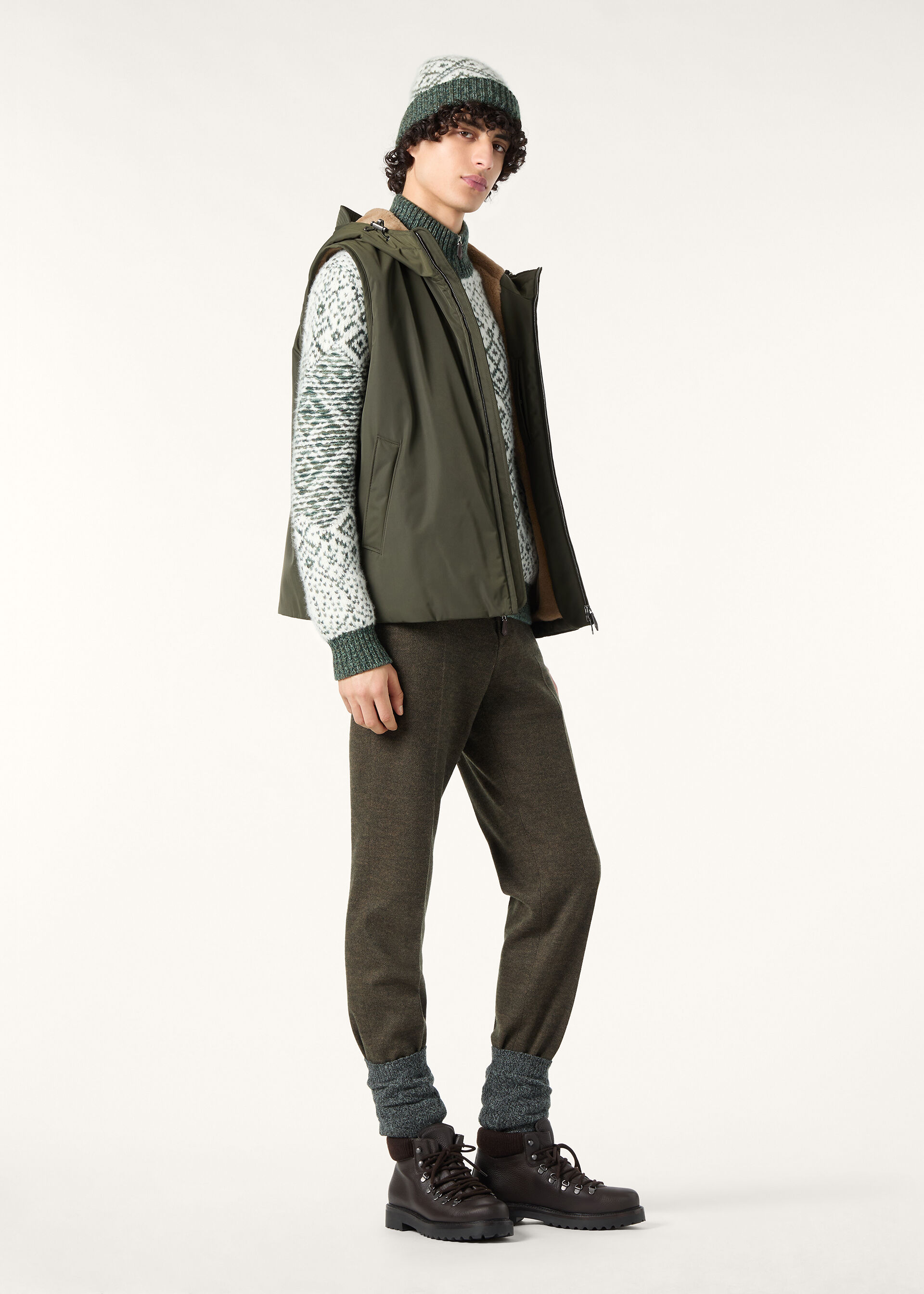 ZERMATT VEST TWENTY K STORM/WOOLFUR