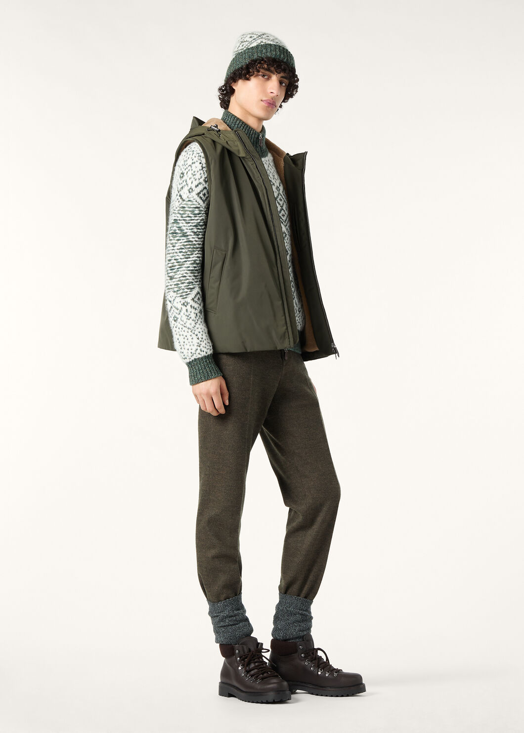 ZERMATT VEST TWENTY K STORM/WOOLFUR