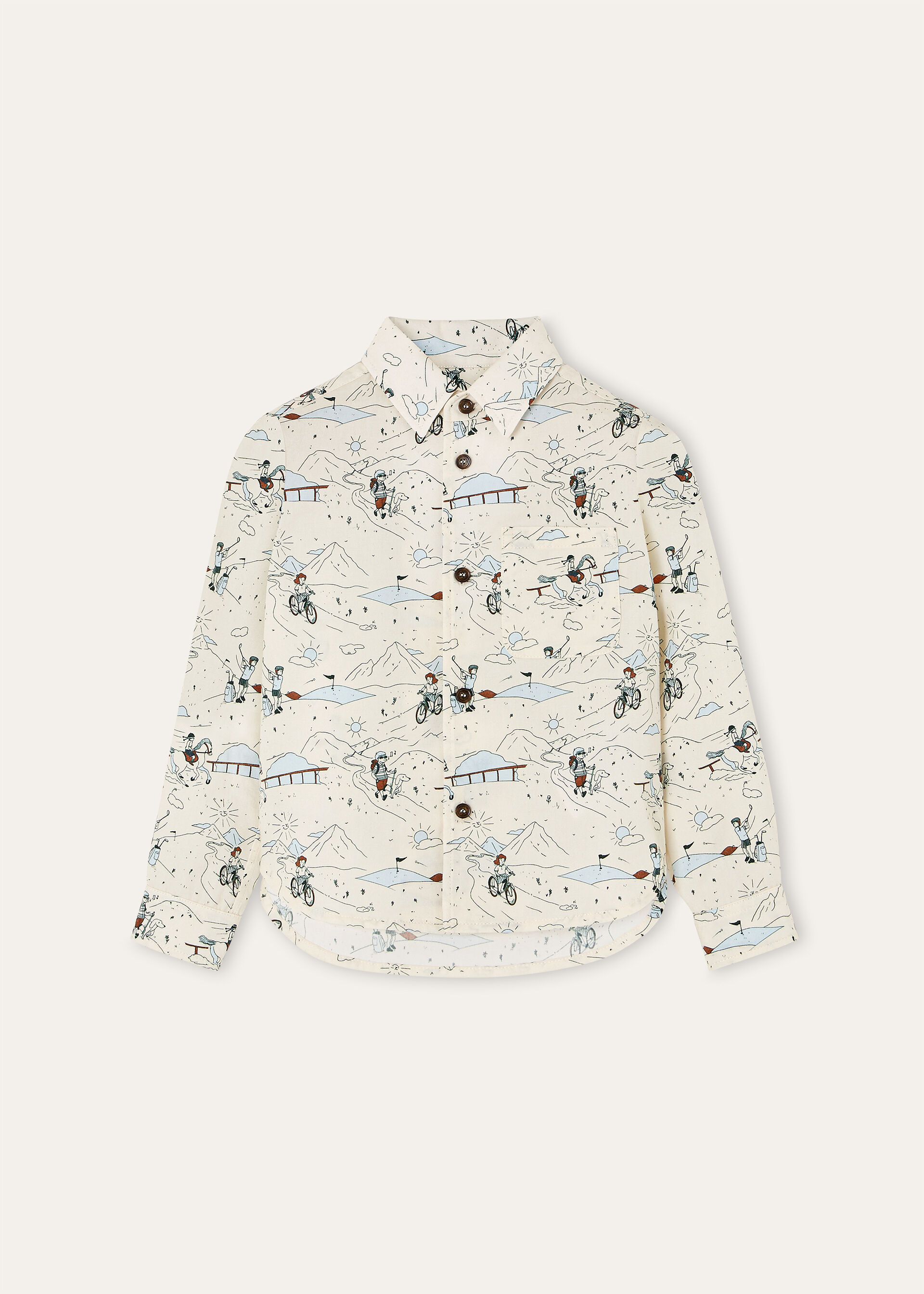 ANDRE' KID SHIRT LA PETITE A' LA MONTAGNE