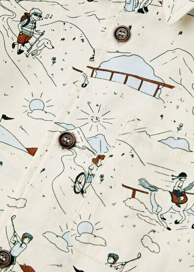 ANDRE' KID SHIRT LA PETITE A' LA MONTAGNE