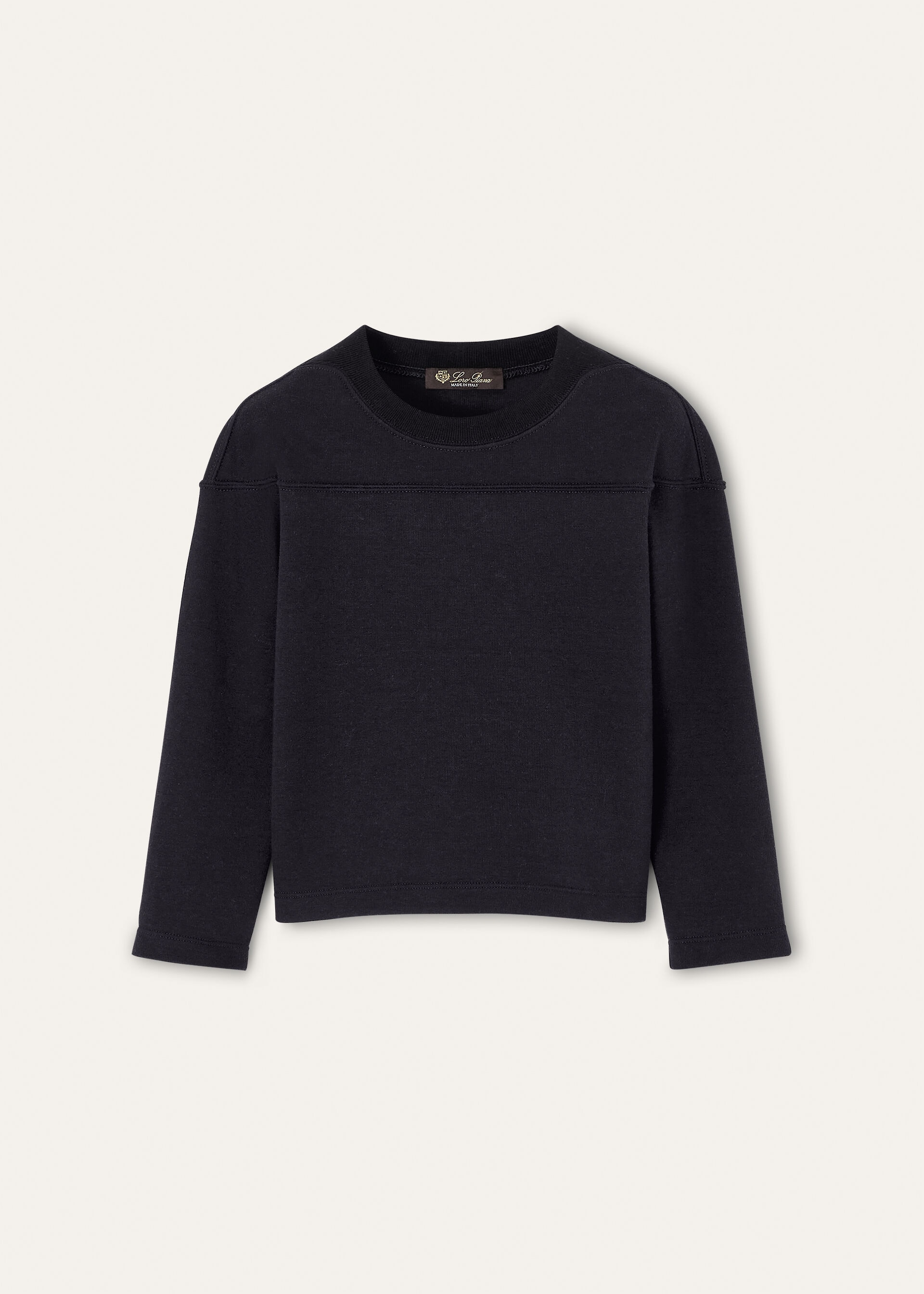 VIERA KID CREWNECK SWEATER JERSEY LUXURY FLEECE