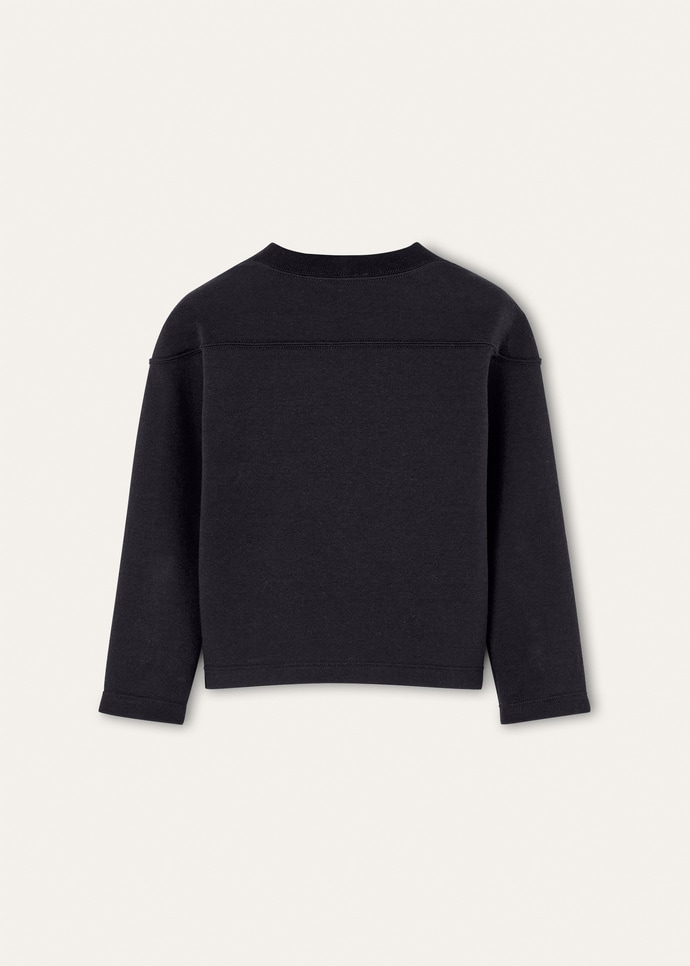 VIERA KID CREWNECK SWEATER JERSEY LUXURY FLEECE_FAP9169_W000_5