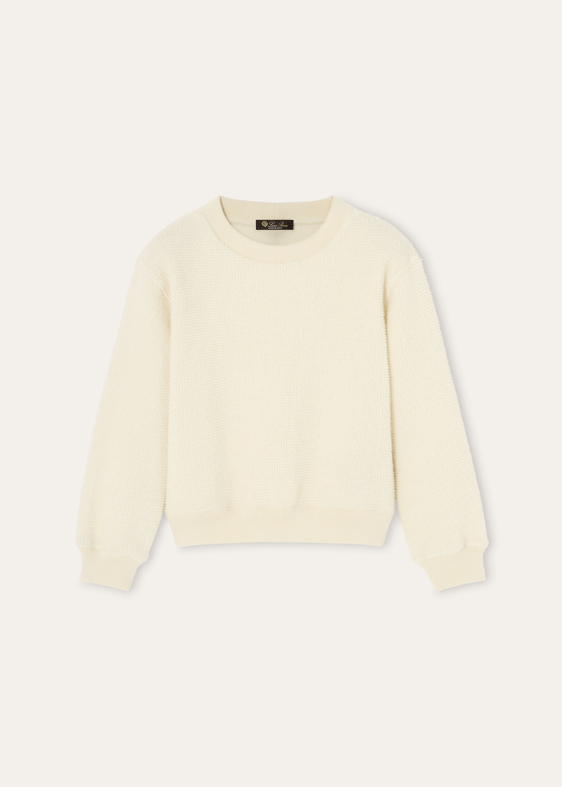 SNOWBALL CREWNECK JERSEY OTTOMAN CASH WISH FLEECE